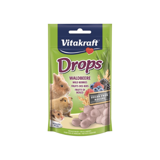 Vitakraft Drops med Skovbr 75 g.